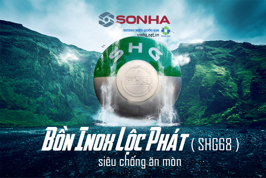 Bồn Inox Lộc Phát siêu chống ăn mòn