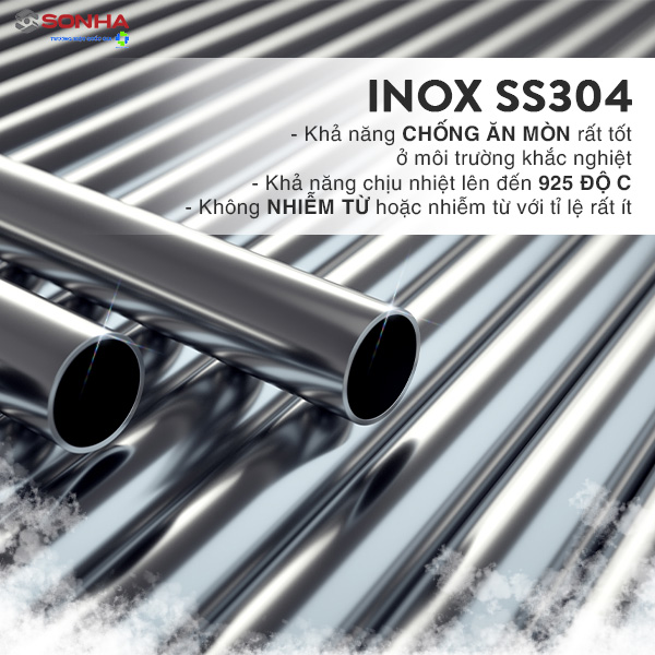 Chất liệu inox cao cấp