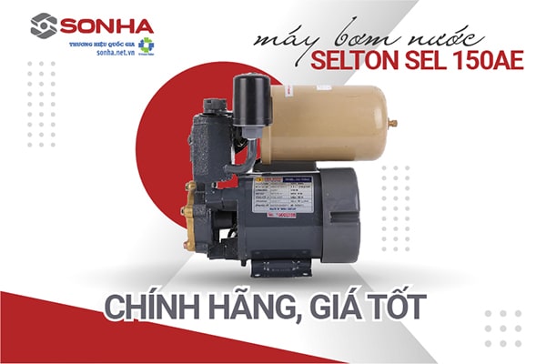 Địa điểm mua máy bơm nước Selton 150ae