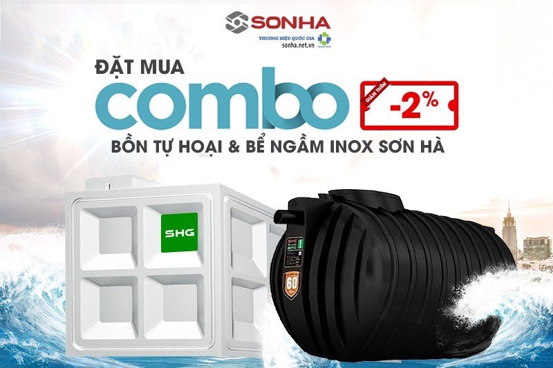 Mua ngay bombo bồn tự hoại và bể nước ngầm