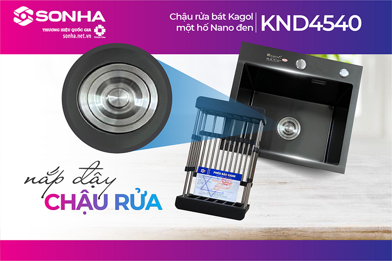 Nắp đậy chậu Kagol KND4540