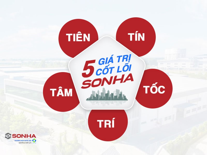 5 giá trị cốt lõi Sơn Hà