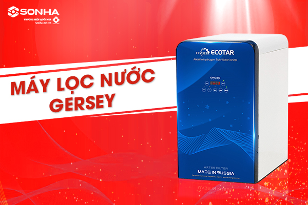 Máy lọc nước ion kiềm Gersey