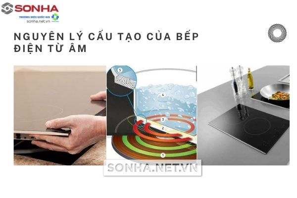 Cấu tạo bếp từ âm