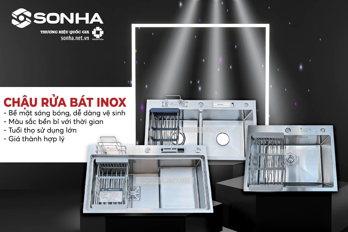 Chậu rửa bát inox