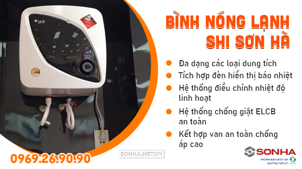 Bình nóng lạnh SHI Sơn Hà