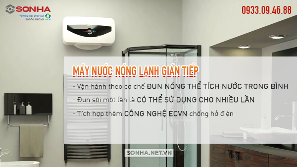 bình nóng lạnh gián tiếp là gì