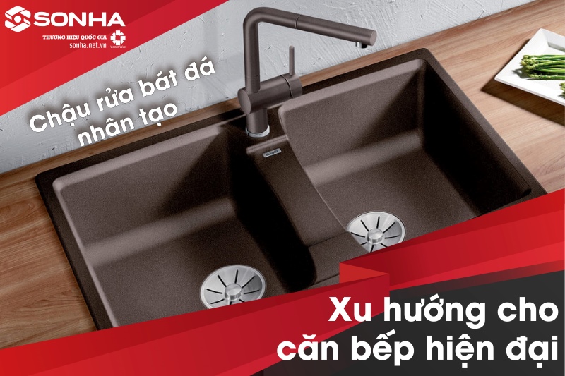 Có nên mua chậu rửa bát đá nhân tạo không?