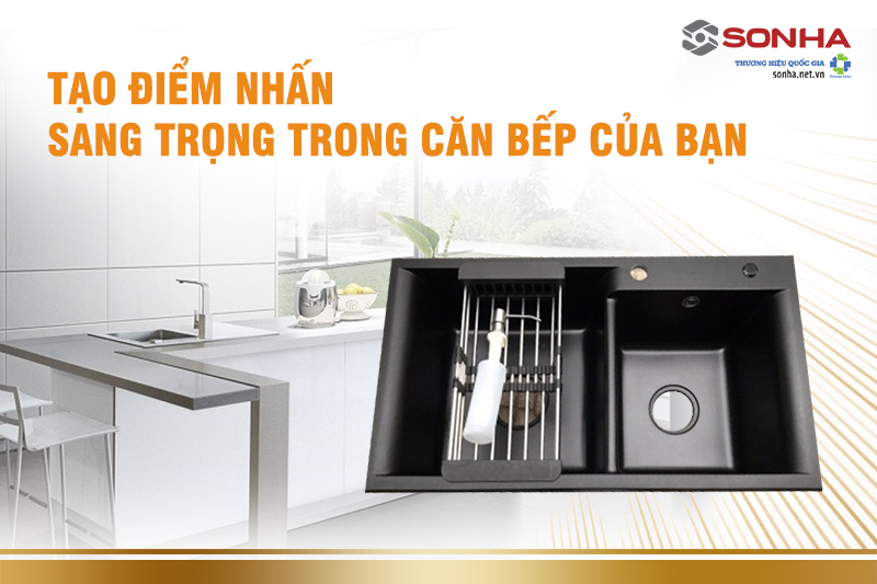 Tạo điểm nhấn sang trọng trong căn bếp của bạn