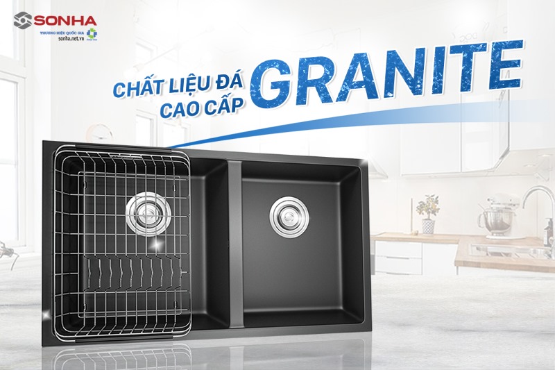 Chất liệu đá Granite cao cấp