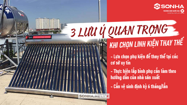 3 lưu ý quan trọng khi chọn linh kiện thay thế