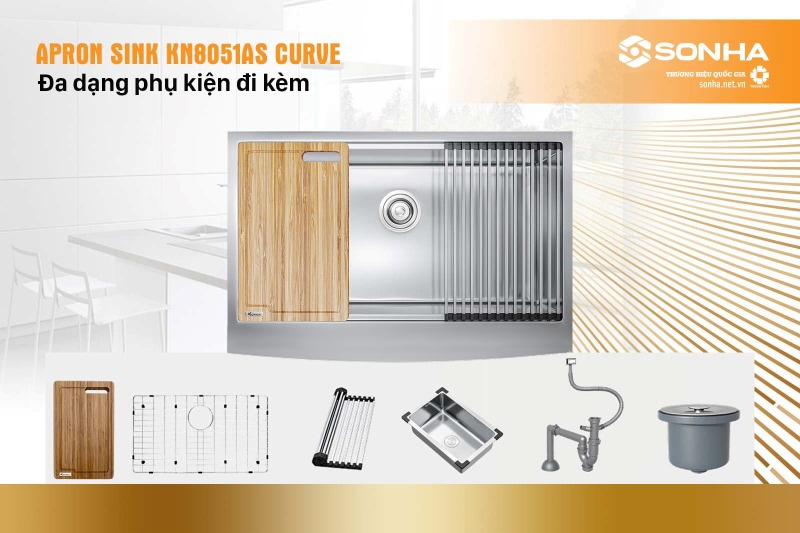 Đa dạng phụ kiện đi kèm khi mua hàng tại Sơn Hà