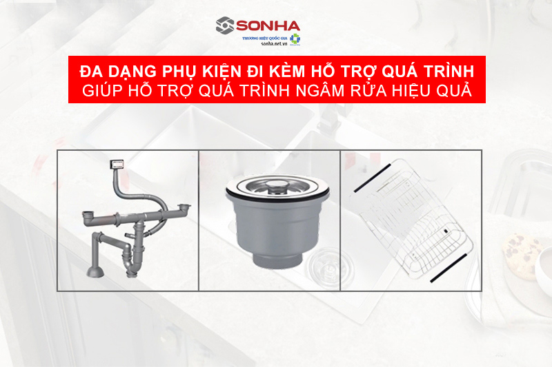 Đa dạng phụ kiện đi kèm hỗ trợ quá sử dụng hiệu quả hơn