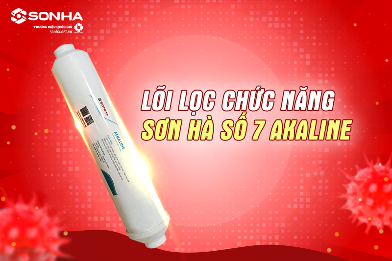 Lõi lọc chức năng Sơn Hà số 7 Alkaline