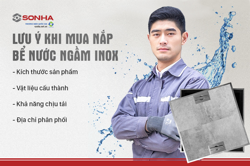 Lưu ý khi mua nắp bể ngầm inox