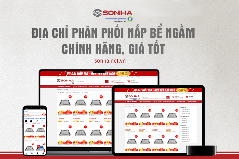 boninox.com.vn - địa chỉ phân phối nắp bể ngầm chính hãng, giá tốt