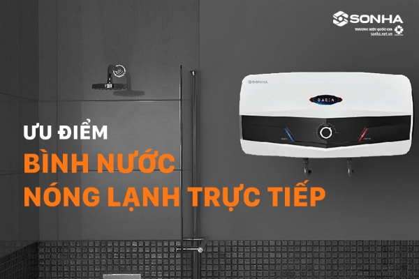 Ưu và nhược điểm của bình nước nóng lạnh chạy điện