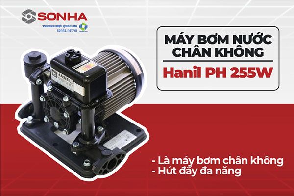 Máy bơm nước gia đình Hanil Ph255w