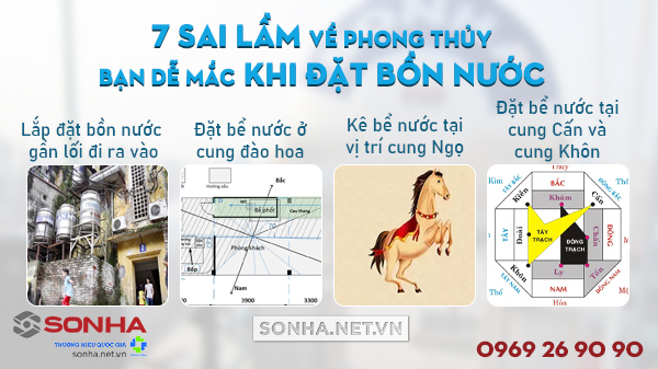 7 sai lầm dễ phạm vào phong thủy