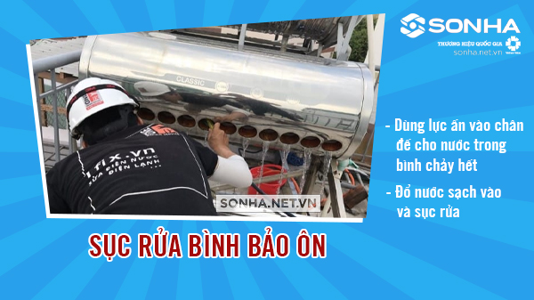 Sục rửa bình bảo ôn