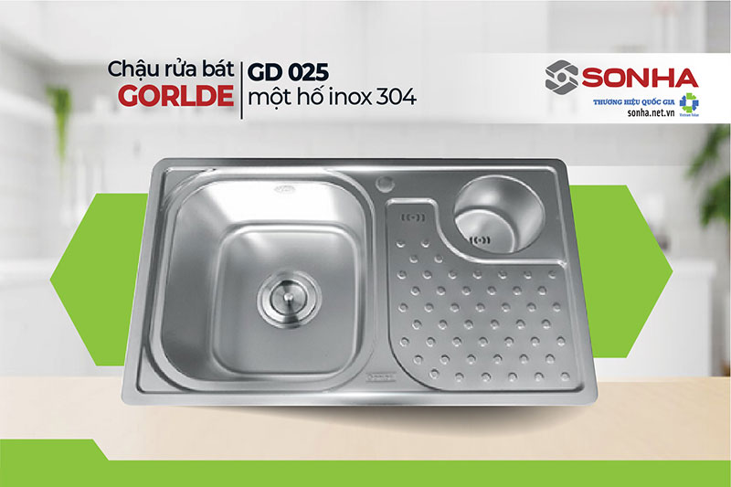 Chậu rửa bát Gorlde GD 025