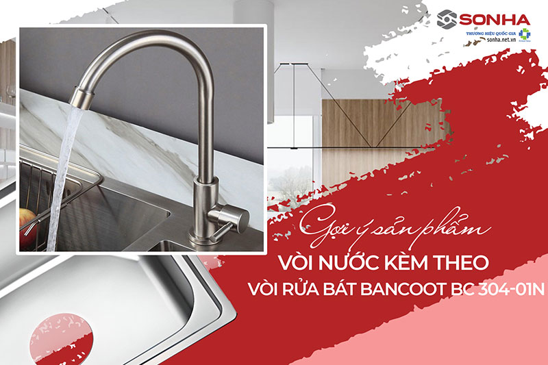 Chậu Gorlde 918 và vòi Bancoot BC 304-01N