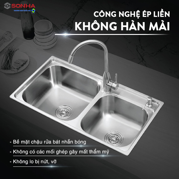 Công nghệ ép liền không hàn mài