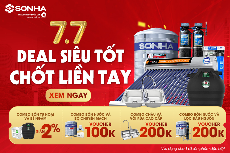 7.7: DEAL SIÊU TỐT - CHỐT LIỀN TAY