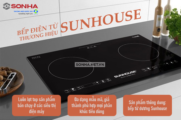 Bếp điện từ Sunhouse