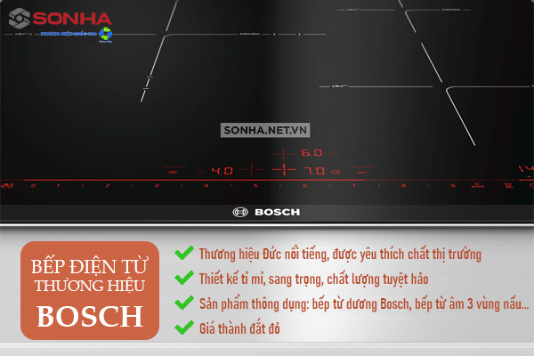 Bếp điện từ Bosch