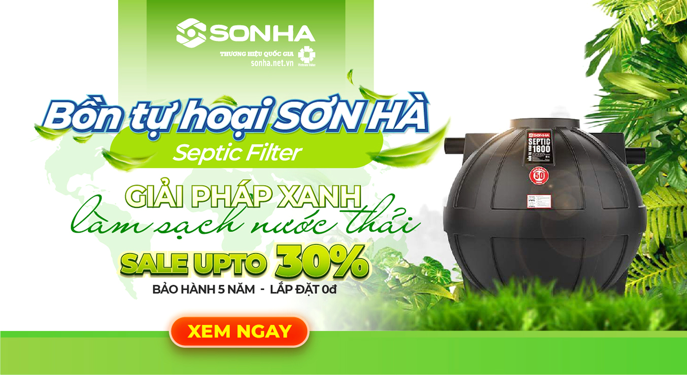 Bồn tự hoại Septic Sơn Hà - SALE UP TO 30%