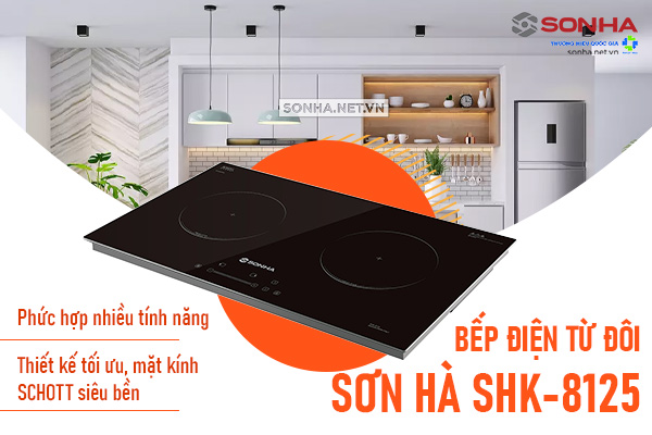 bếp điện từ đôi Sơn Hà SHK-8125