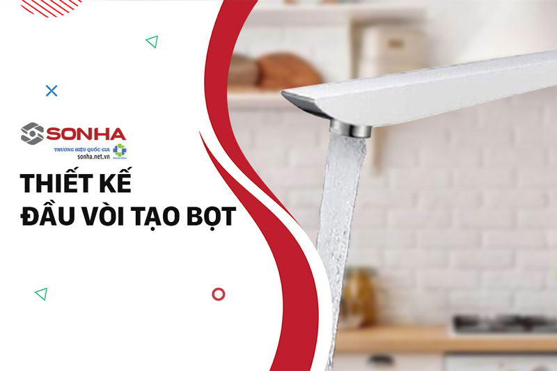 Đầu vòi rửa bát Bancoot BCV 8020 thiết kế tạo bọt