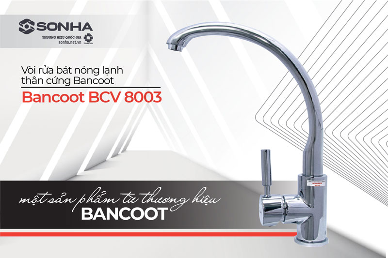 Vòi rửa bát nóng lạnh Bancoot BCV 8003