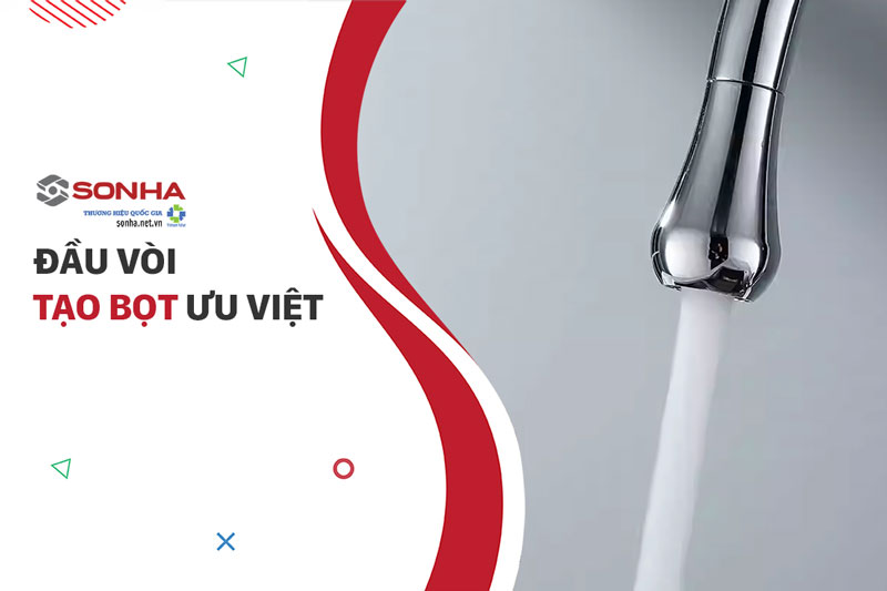 Đầu vòi rửa bát Bancoot BCV 8015 tạo bọt