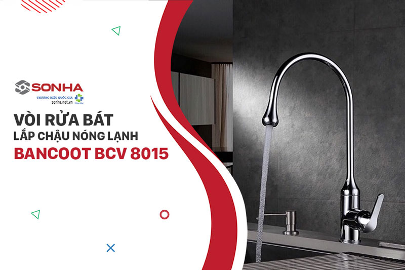 Vòi rửa bát nóng lạnh Bancoot BCV 8015