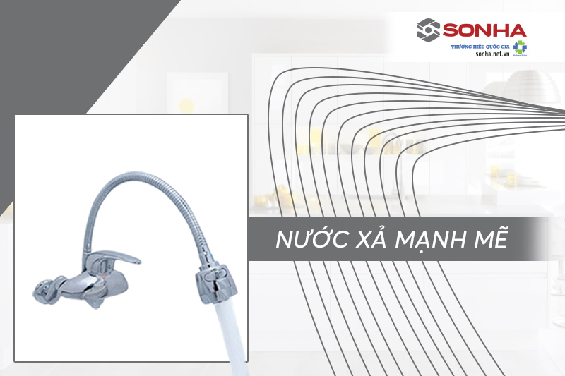 Vòi BCVM 6003 xả nước mạnh mẽ