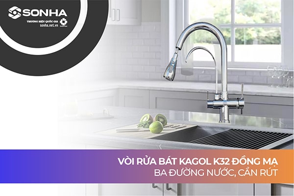 Vòi nước rửa chén K32