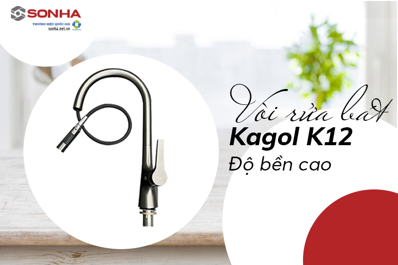 Vòi rửa bát Kagol K12 độ bền cao