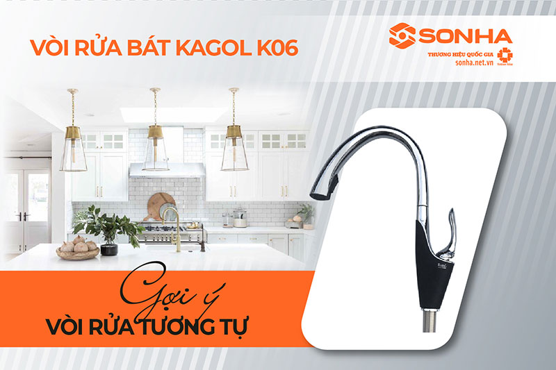 Vòi nước rửa chén Kagol K06