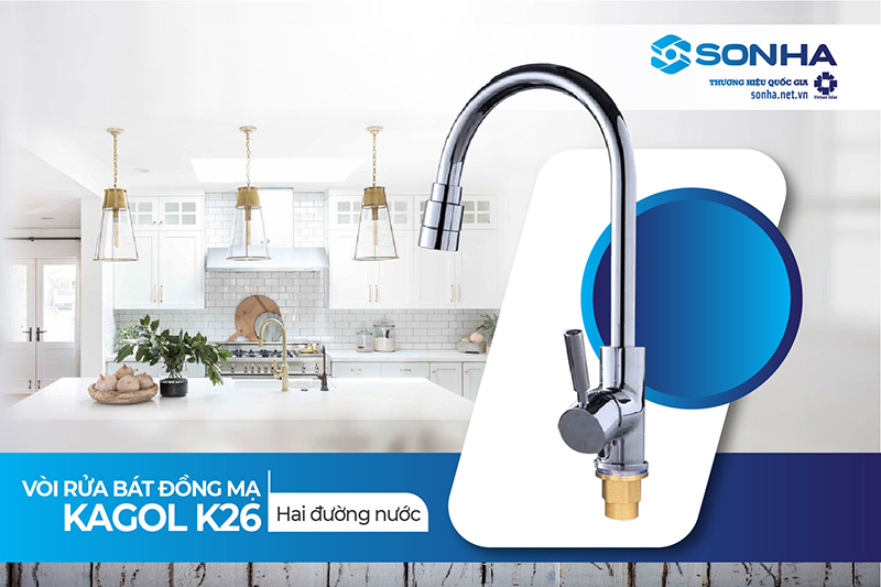 Vòi rửa bát Kagol K26